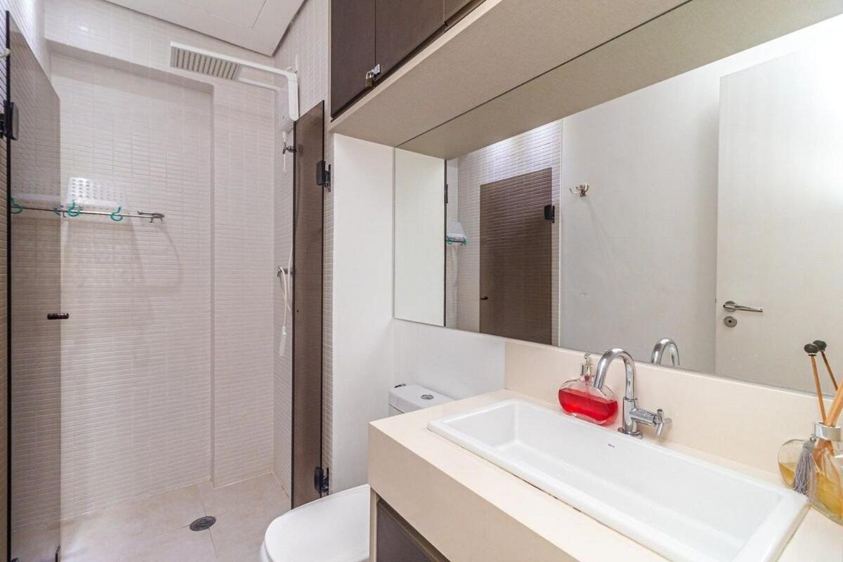 Studio Moderno Em Condominio De Luxo Pe Na Areia Santos  Extérieur photo
