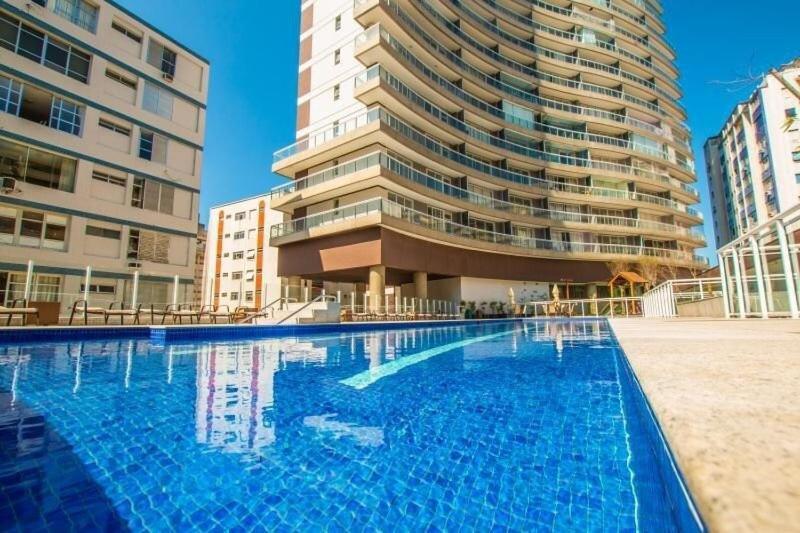 Studio Moderno Em Condominio De Luxo Pe Na Areia Santos  Extérieur photo