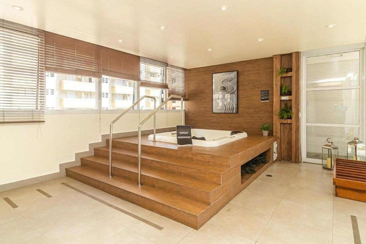 Studio Moderno Em Condominio De Luxo Pe Na Areia Santos  Extérieur photo