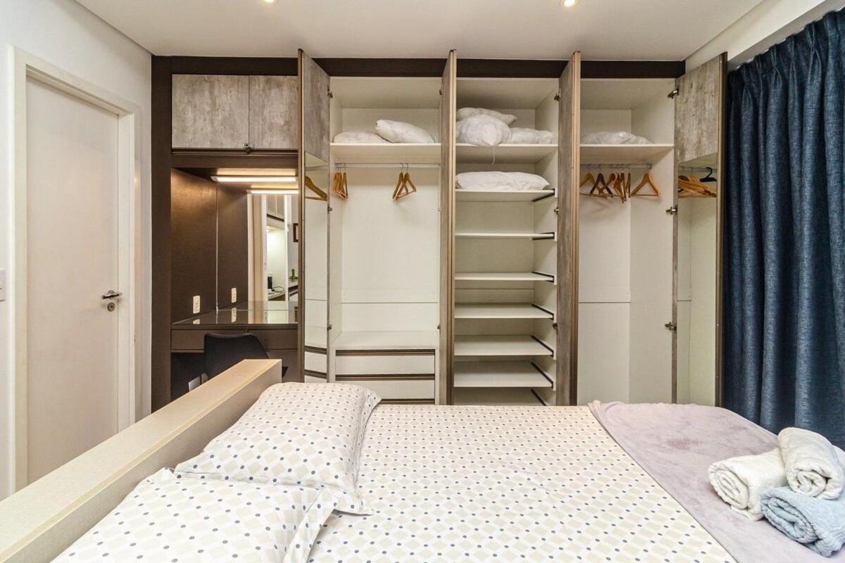 Studio Moderno Em Condominio De Luxo Pe Na Areia Santos  Extérieur photo