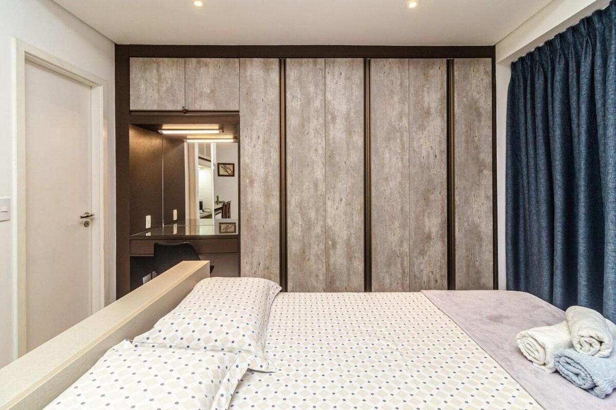 Studio Moderno Em Condominio De Luxo Pe Na Areia Santos  Extérieur photo