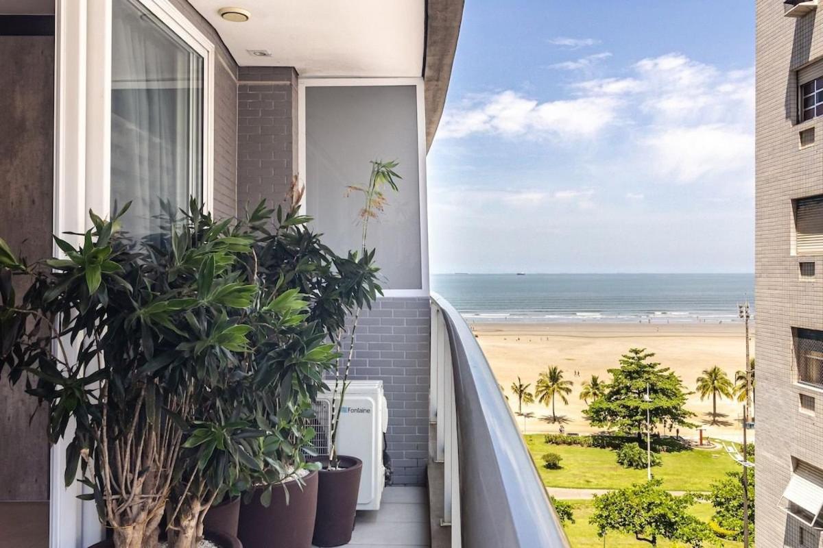 Studio Moderno Em Condominio De Luxo Pe Na Areia Santos  Extérieur photo