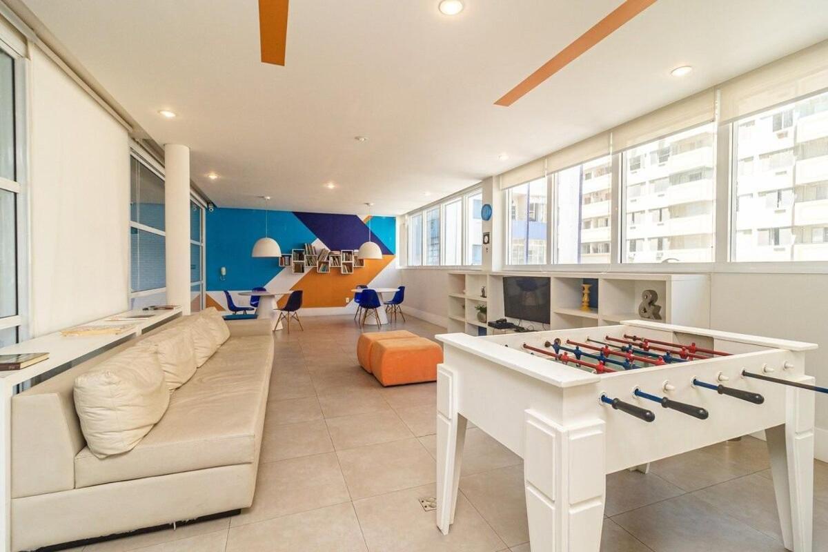 Studio Moderno Em Condominio De Luxo Pe Na Areia Santos  Extérieur photo