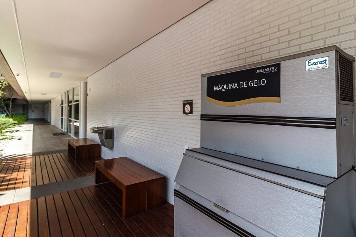 Studio Moderno Em Condominio De Luxo Pe Na Areia Santos  Extérieur photo